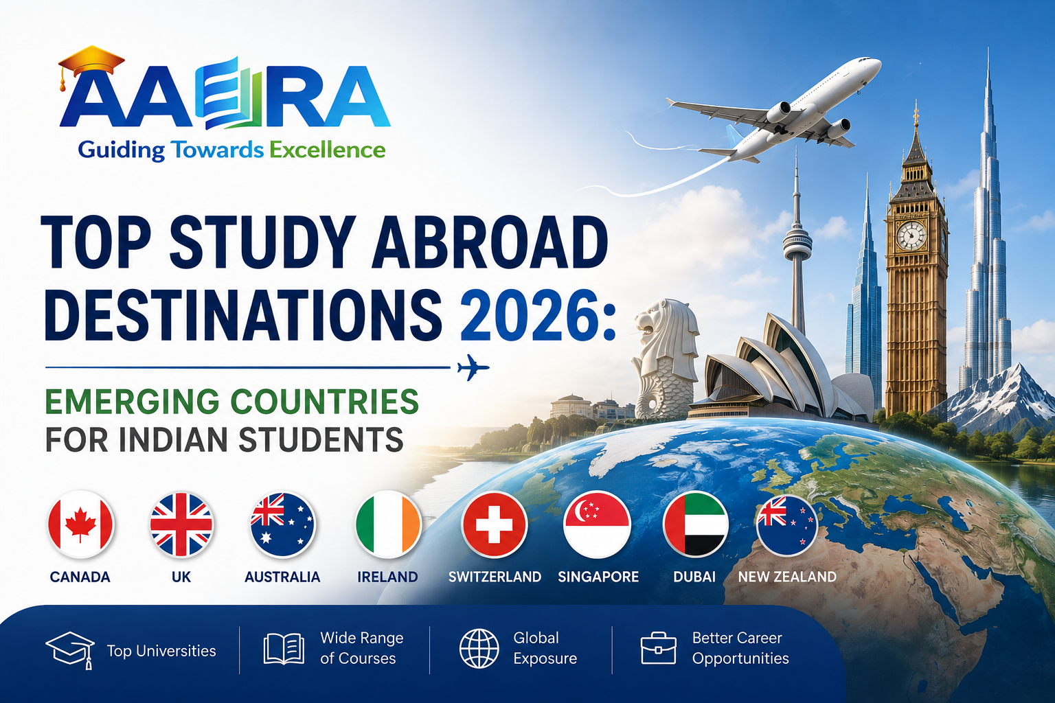 Top Study Abroad Destinations 2026